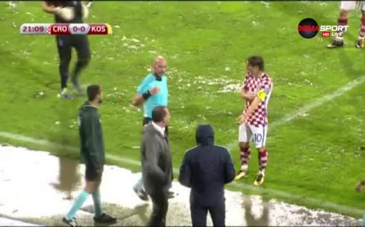 Хърватия - Косово 0:0 /прекратен в 26-ата минута/