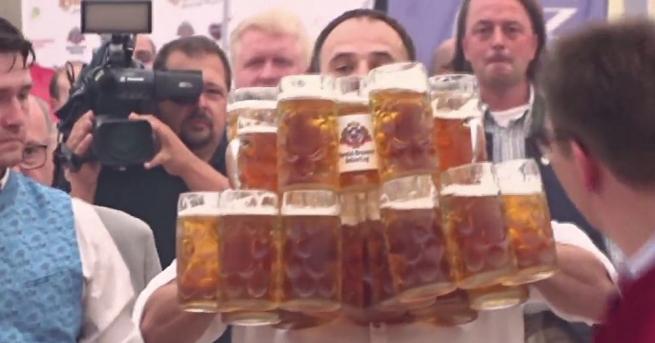 Баварецът Оливер Щрумпфел подобри собствения си рекорд за носене на