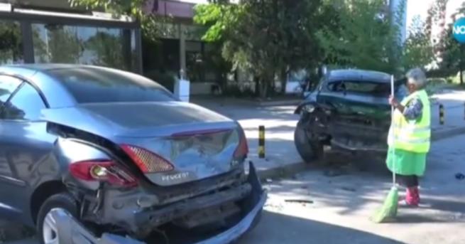 Шофьор употребил наркотици удари пет автомобила на паркинг в пловдивския