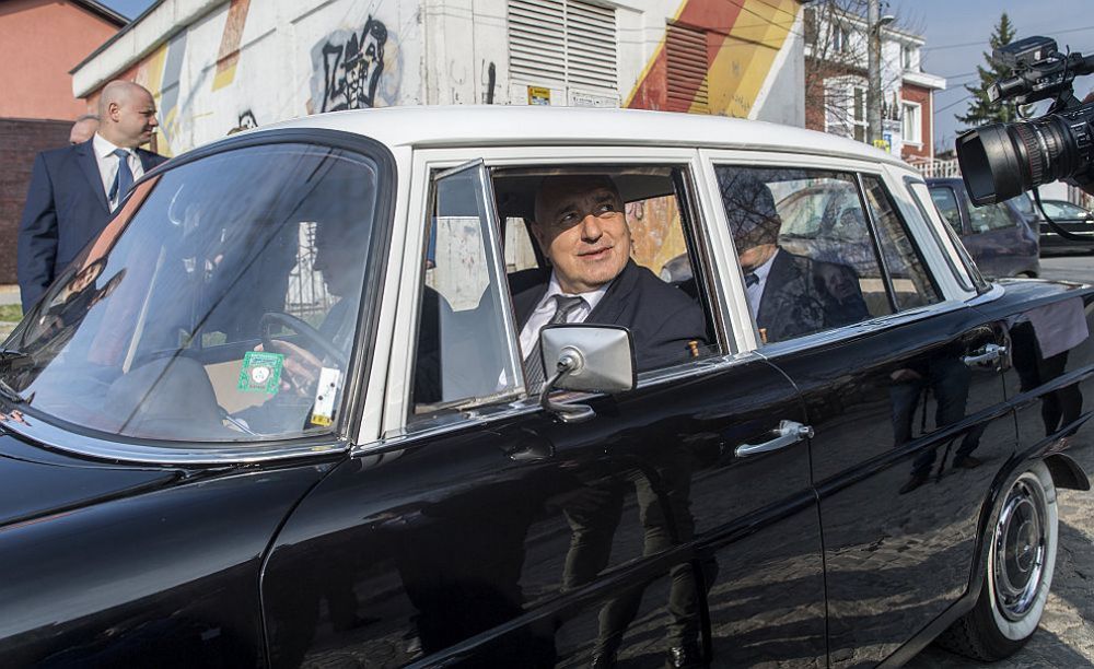 На предишните парламентарни избори Борисов шашна всички, като отиде да гласува с ретро автомобил.