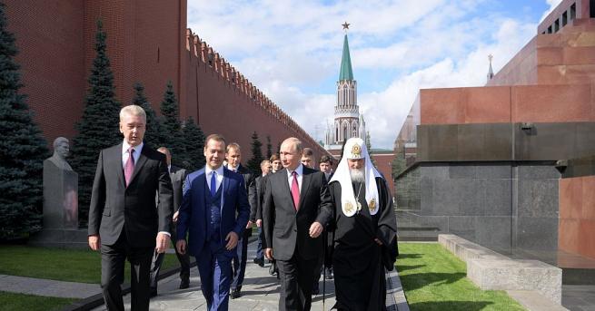 Министър председателят на Русия Дмитрий Медведев поздрави жителите на руската столица