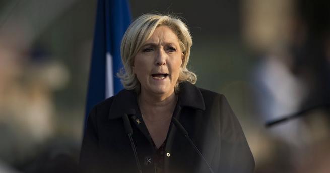 Марин льо Пен чиято крайнодясна партия е отслабена и разцепена