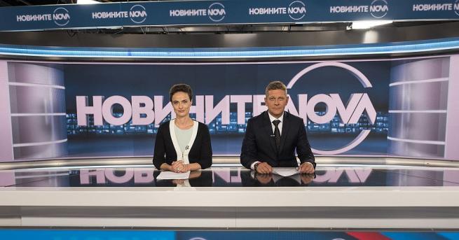 Юлиан Вергов и Йоана Букoвска-Давидова в Новините на NOVA минути
