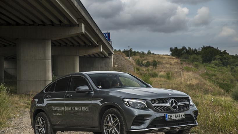 Mercedes Benz GLC Coupe тест драйв