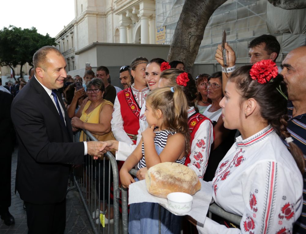 Румен Радев и Десислава Радева