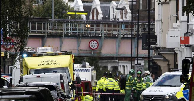 Ислямска държава пое отговорност за атентата във влак на лондонското