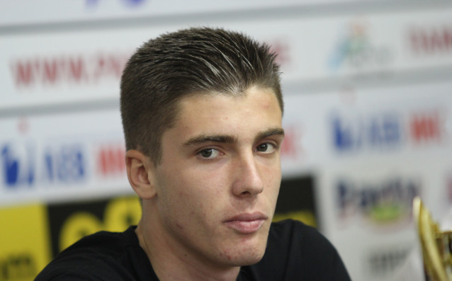 Българският защитник Петко Христов вкара първи гол с екипа на