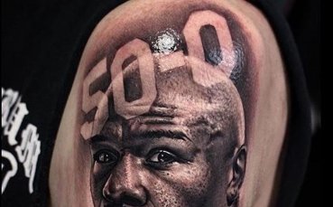 Невероятно: 24 фенски татуировки на Флойд Мейуедър