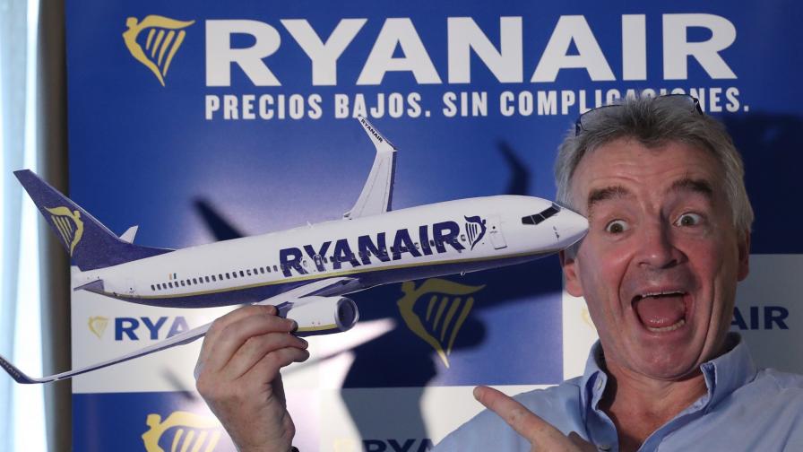 "Ryanair" спира още 4 полета от София, вижте кои