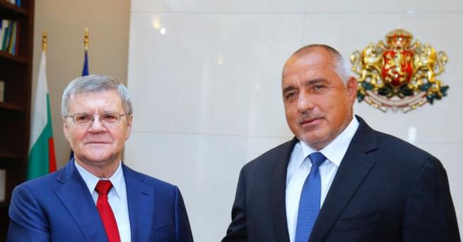 Министър председателят Бойко Борисов се срещна с генералния прокурор на Русия