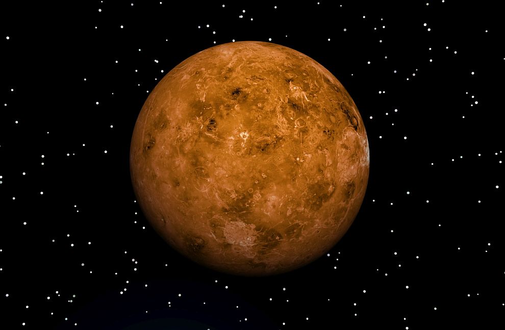За атмосферата на Венера се характерни много силни ветрове