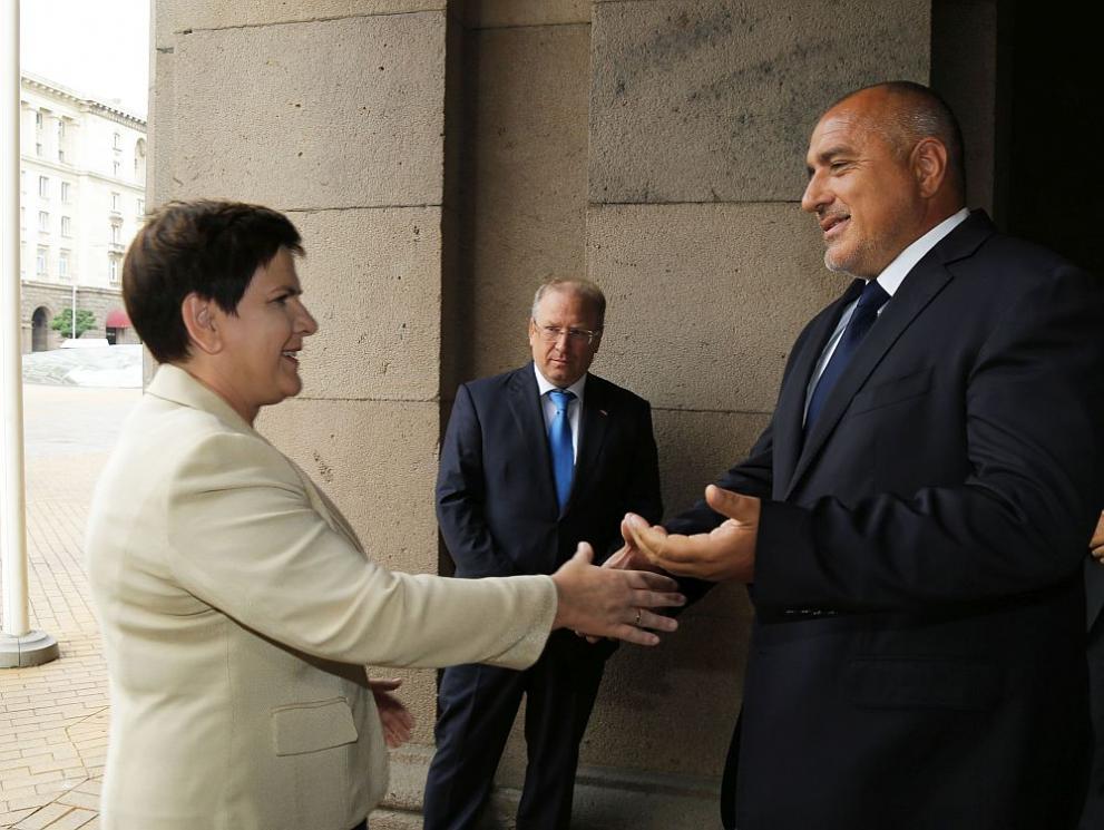  Бойко Борисов и Беата Шидло 