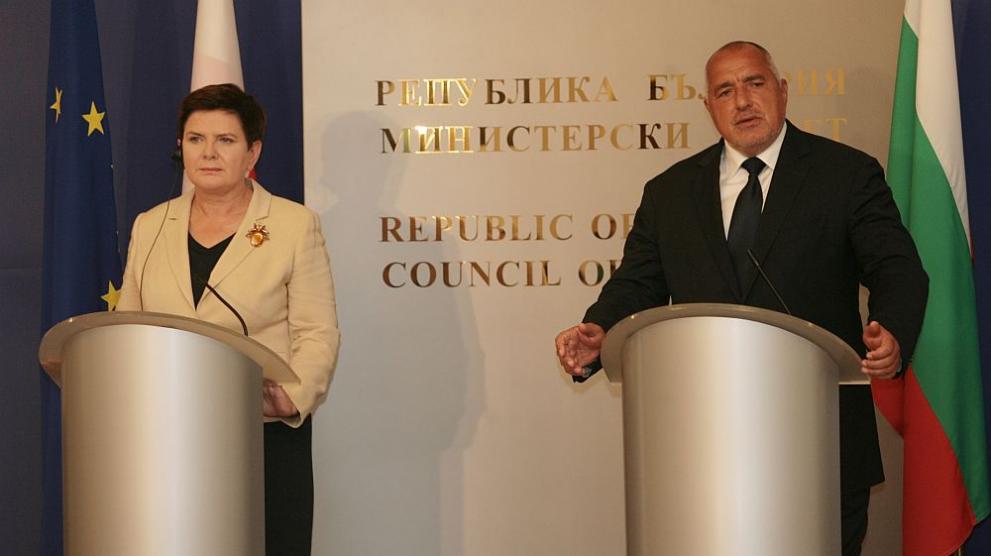  Бойко Борисов и Беата Шидло 