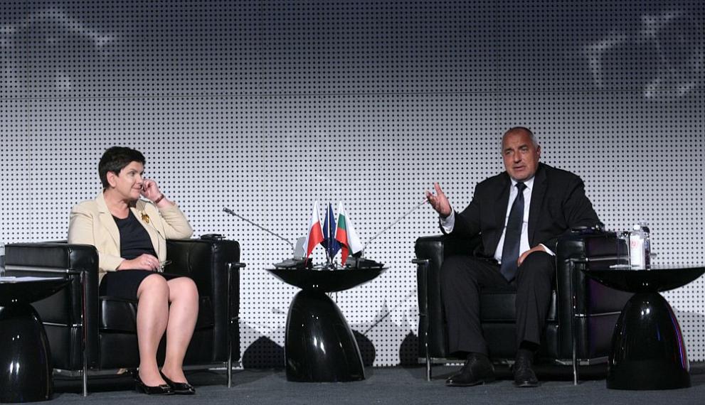  Бойко Борисов и Беата Шидло 