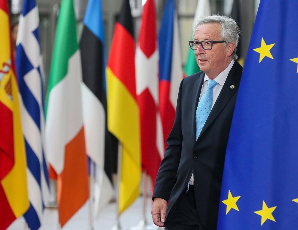  Председателят на Европейска комисия Жан-Клод Юнкер 