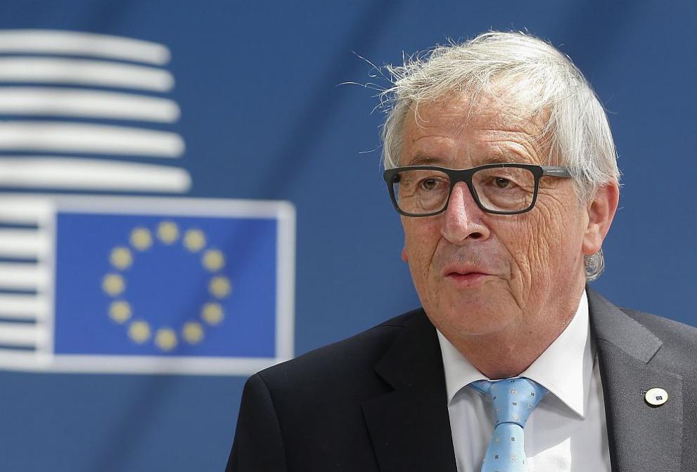  Председателят на Европейска комисия Жан-Клод Юнкер 