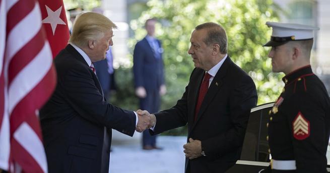 Президентът на САЩ Доналд Тръмп нарече турския президент Реджеп Тайип