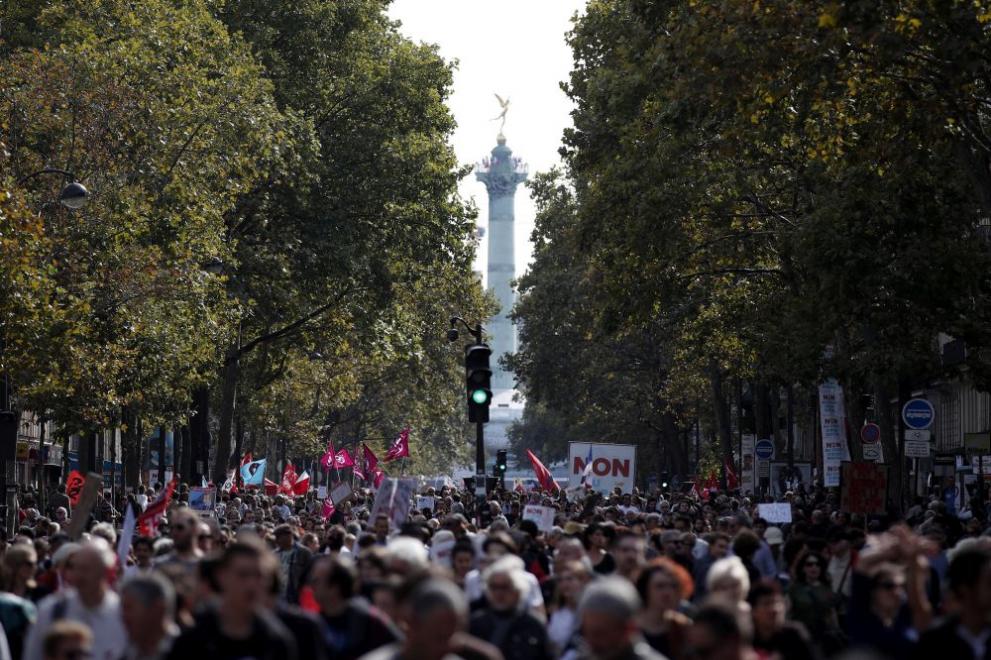 Протестиращи Париж