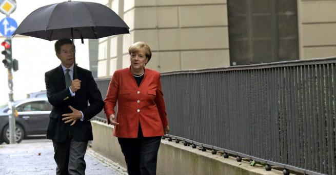 Канцлерът на Германия и председател на Християндемократическия съюз ХДС Ангела