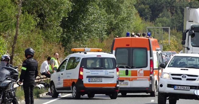 Три тежки катастрофи На пътя от Айтос за Карнобат близо