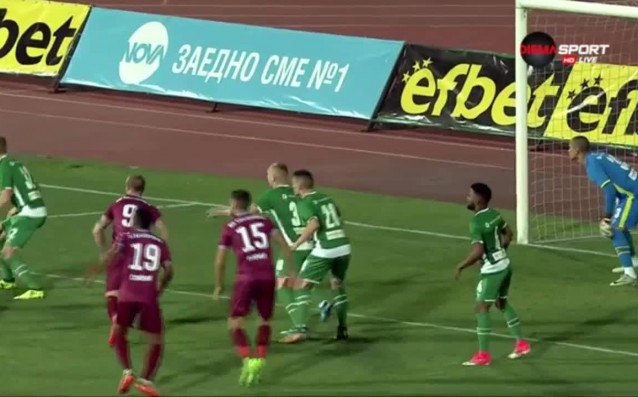 Най интересното от първото полувреме на срещата от 10 ия