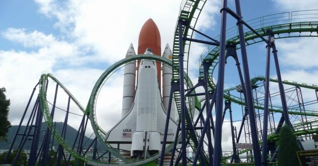 Прочутият и някога изключително популярен тематичен парк Спейс уърлд Космически