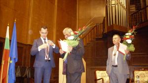 Добрич празник почетен знак Михаил Стоев Веселин Бончев