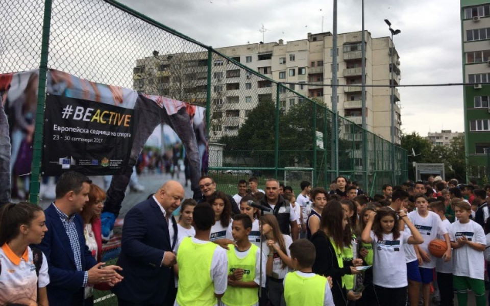 Министър Кралев в Стара Загора: Ще има нови програми за детски спорт