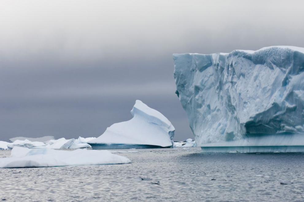 Голям айсберг се е откъснал от Антарктида, съобщи Британската антарктическа