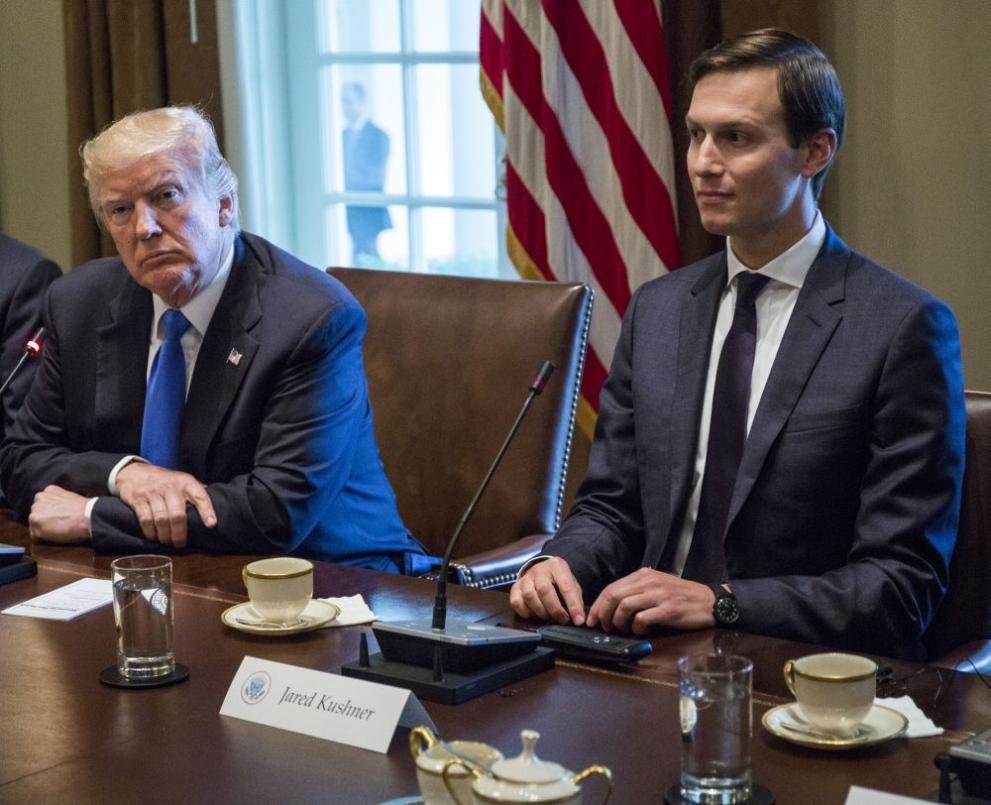  Доналд Тръмп и Джаред Къшнър 