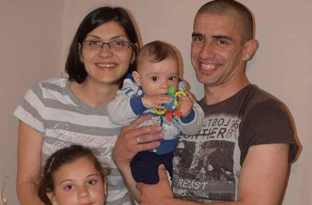 Диана Христова със семейството си преди да разбере диагнозата