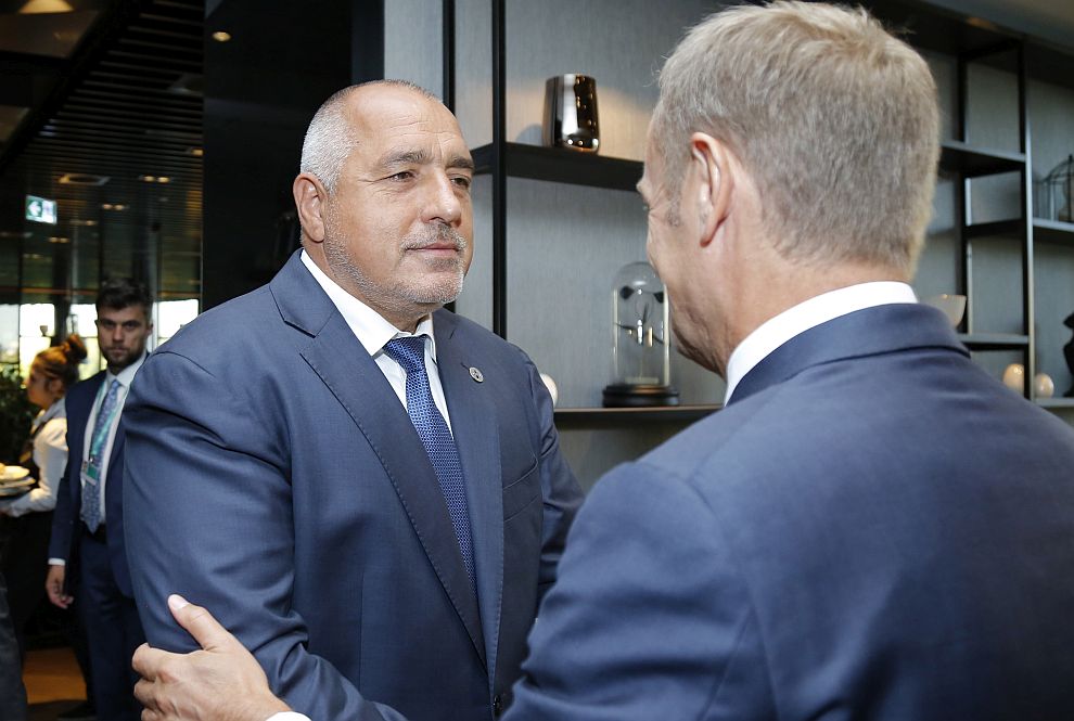 Бойко Борисов се срещна с председателя на Европейския съвет Доналд Туск в Естония