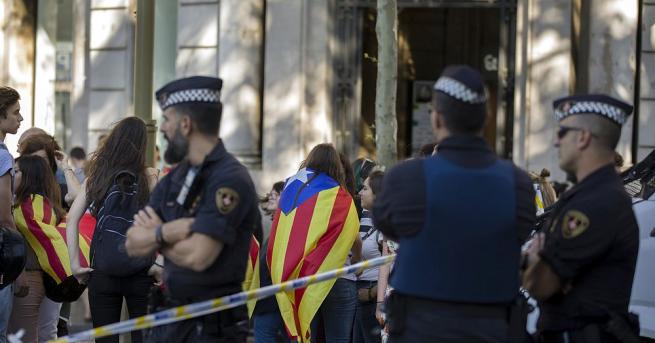 Регионалната полиция на Каталуния е получила нареждане от началниците си
