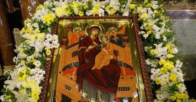 Икона на Пресвета Богородица Всецарица ще бъде изложена за поклонение