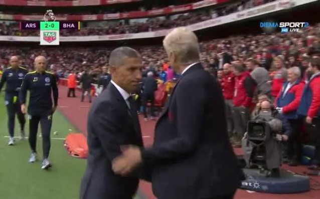 Арсенал победи Брайтън с 2 0 в двубой от 7