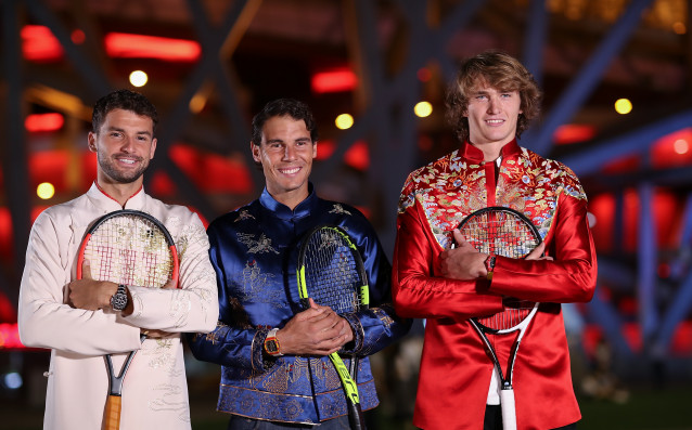 След над един месец почивка във вторник сутрин Григор Димитров