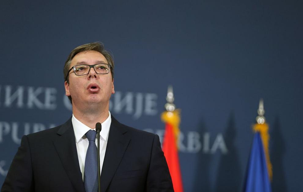 Сръбският президент Александър Вучич