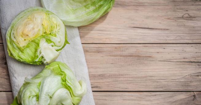 Салатата айсберг се превърна в една от най популярните през