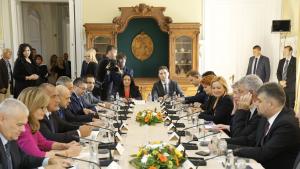 Срещата между български и румънски министри в Евксиноград