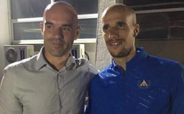 Габриел Обертан с двойник в София /снимки/