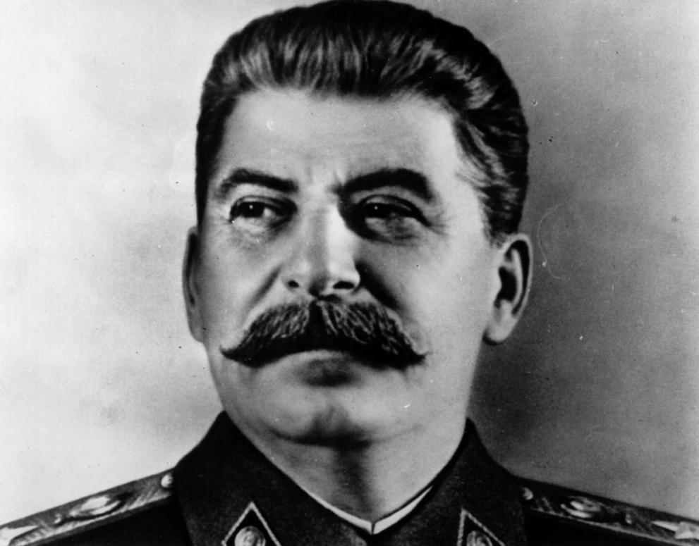 Икона, изобразяваща среща на съветския диктатор Йосиф Сталин с руска