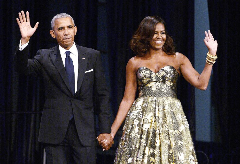  Барак и Мишел Обама 