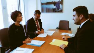 еврокомисаря по заетостта и трудовата мобилност Мариан Тейсен