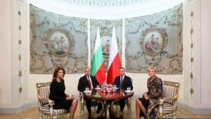 Румен Радев и Десислава Радева