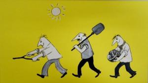 карикатурен десант