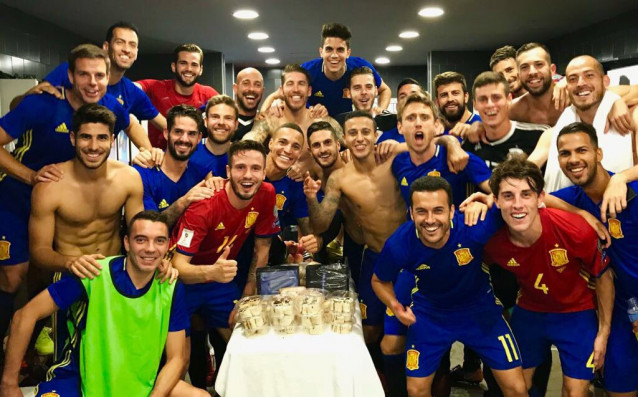 Капитанът на националния отбор на Испания Серхио Рамос публикува вече