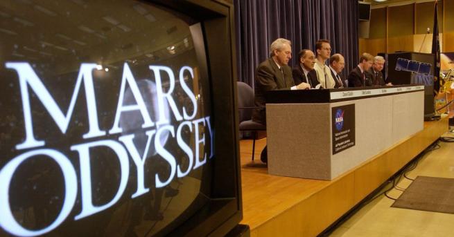 Сондата Марс Одисей изпрати до НАСА уникални инфрачервени снимки на