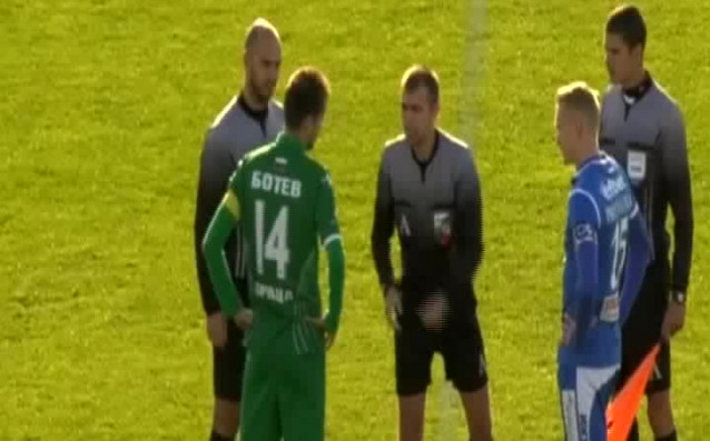 Френският полузащитник Антони Белмонт вкара първия си гол за отбора