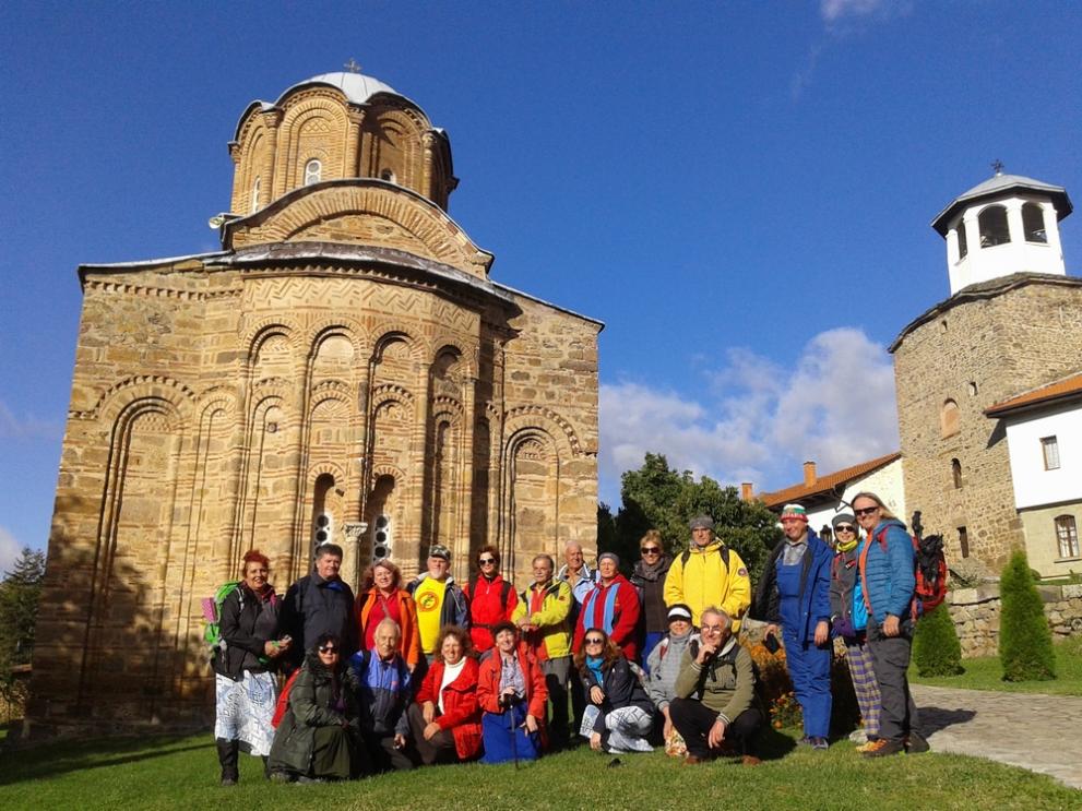 туристи от ТД „Осогово“ до Лесновския манастир и манастира „Св. Спиридон Чудотворец" в Македония
