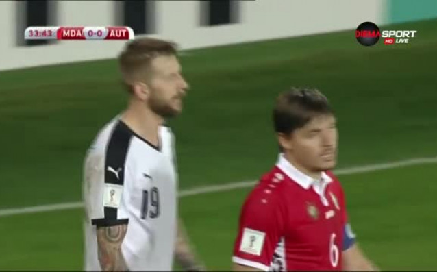 Отборът на Австрия победи като гост Молдова с 1:0 в